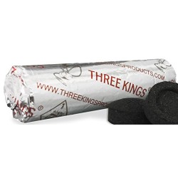 Three Kings Hookah Charcoal Box 33mm 100 Pieces