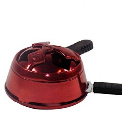 Hookah Bowl Heat Management System - Red 