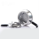 Hookah Bowl Heat Management System - Silver Two Handle