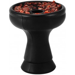 Hookah Bowl - Silicone 1 Hole Shisha Phunnel Bowl - Right Replacement for Clay & Ceramic Bowls 3.5" Tall