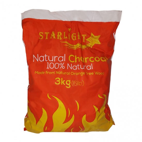 Starlight Natural Charcoal 6.6 lb 100% Natural