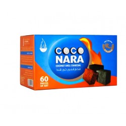Coco Nara Natural Hookah Coals (60 FLAT Pieces)